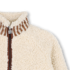 Veste en tissu peluche KIDS AROUND 
                    FILLE