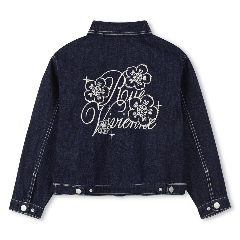 Veste en denim KENZO KIDS 
                    FILLE