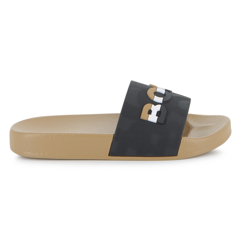 CLAQUETTES SIGL&Eacute;ES BOSS 
                        GARCON