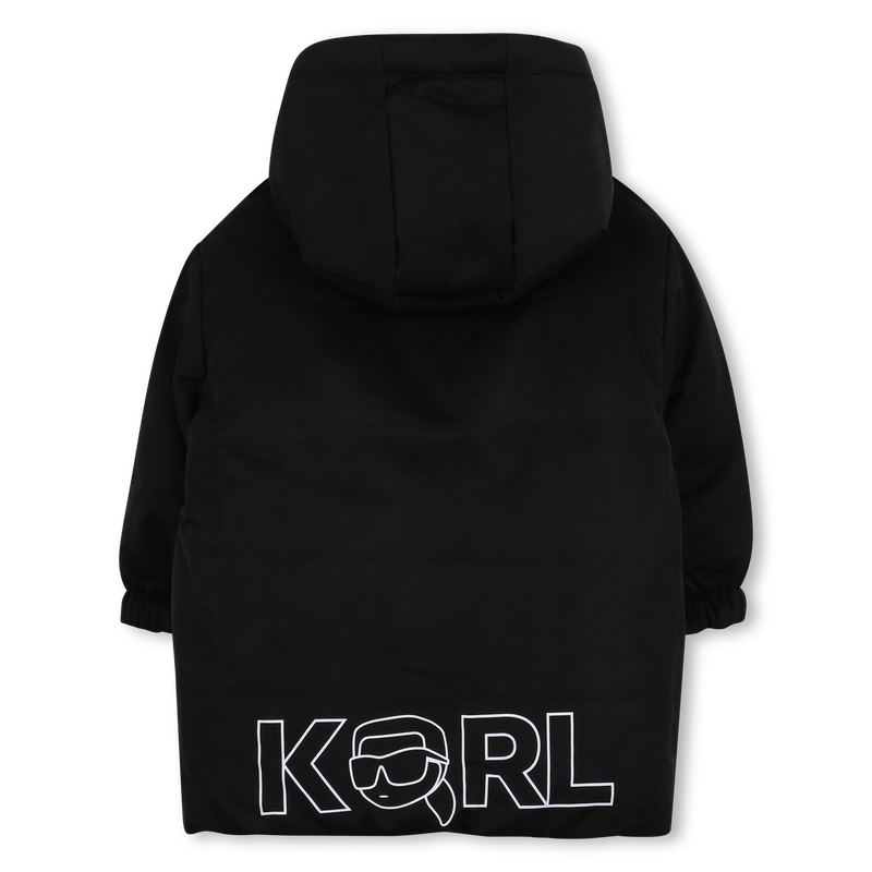 Doudoune r&eacute;versible &agrave; capuche KARL LAGERFELD KIDS 
                        GARCON