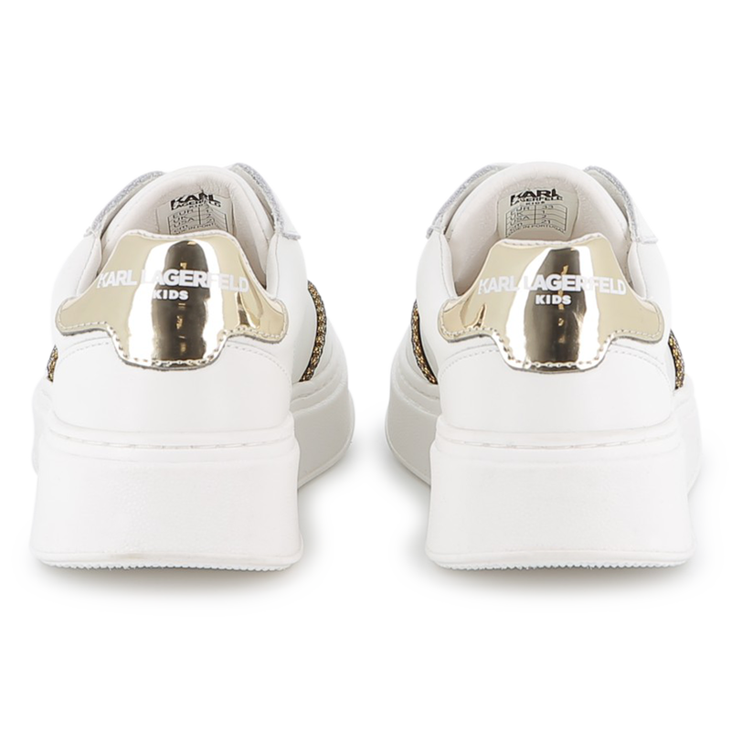 Baskets basse à lacets KARL LAGERFELD KIDS 
                    FILLE
