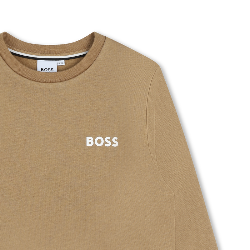 Sweat-shirt en molleton BOSS 
                        GARCON