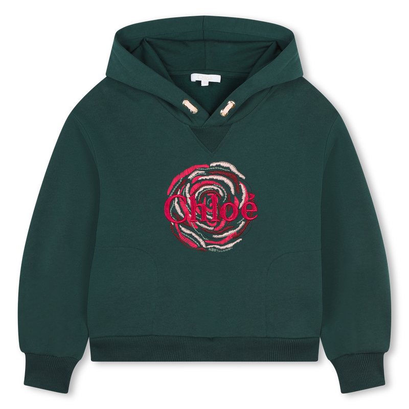 Sweat-shirt à capuche molleton CHLOE 
                    FILLE