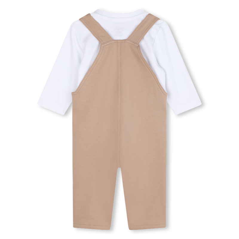 Ensemble salopette + T-shirt TIMBERLAND 
                    GARCON