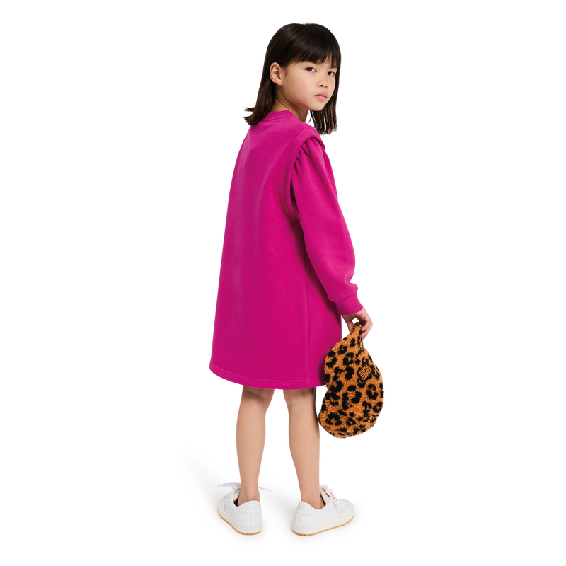 Robe molletonnée à fronces KENZO KIDS 
                    FILLE