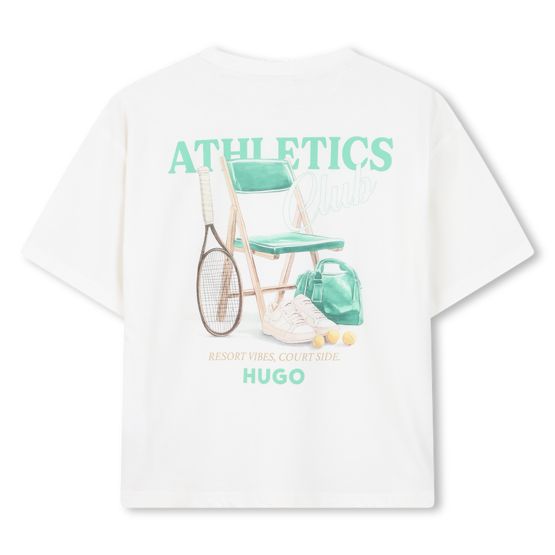 TEE-SHIRT MANCHES COURTES Hugo 
                        GARCON
