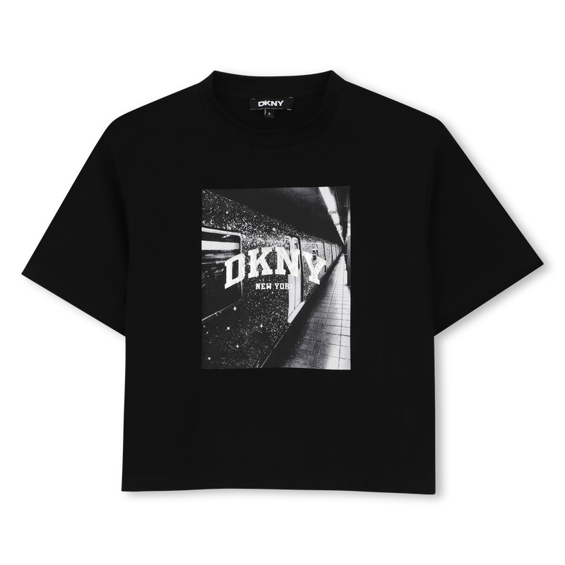 Tee-shirt manches courtes DKNY 
                        FILLE