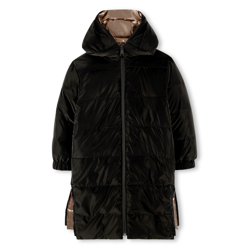 Doudoune longue réversible KARL LAGERFELD KIDS 
                    FILLE