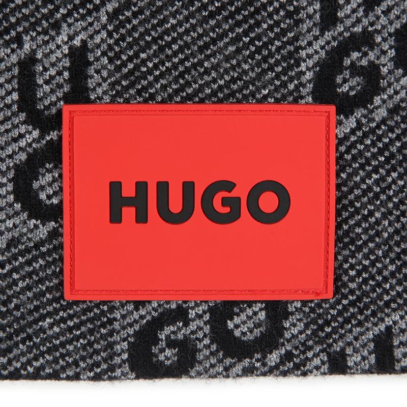 Bonnet en tricot damier Hugo 
                    GARCON
