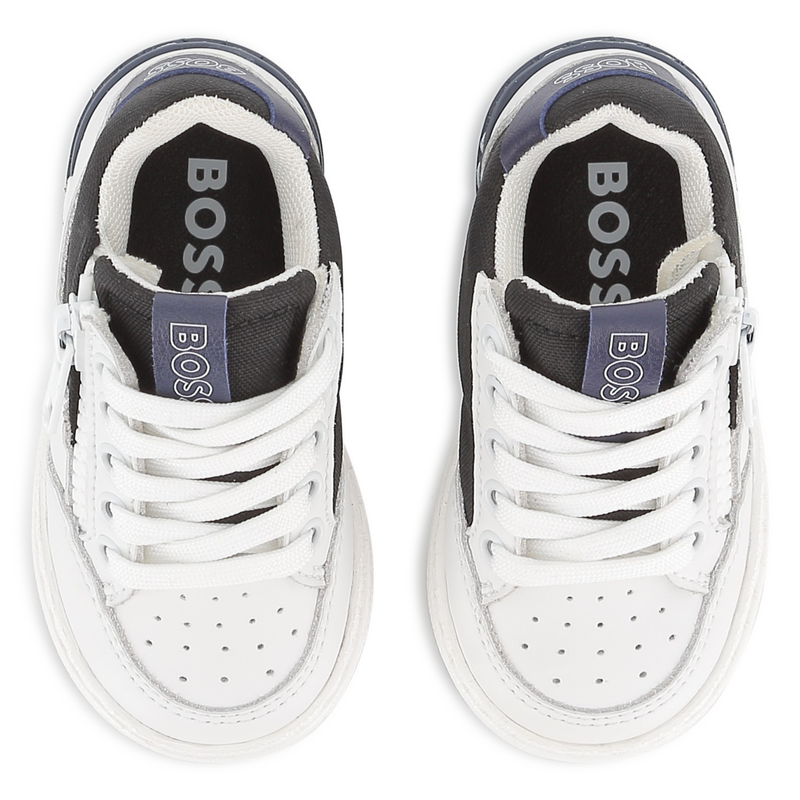 Baskets avec lacets et zip BOSS 
                    GARCON