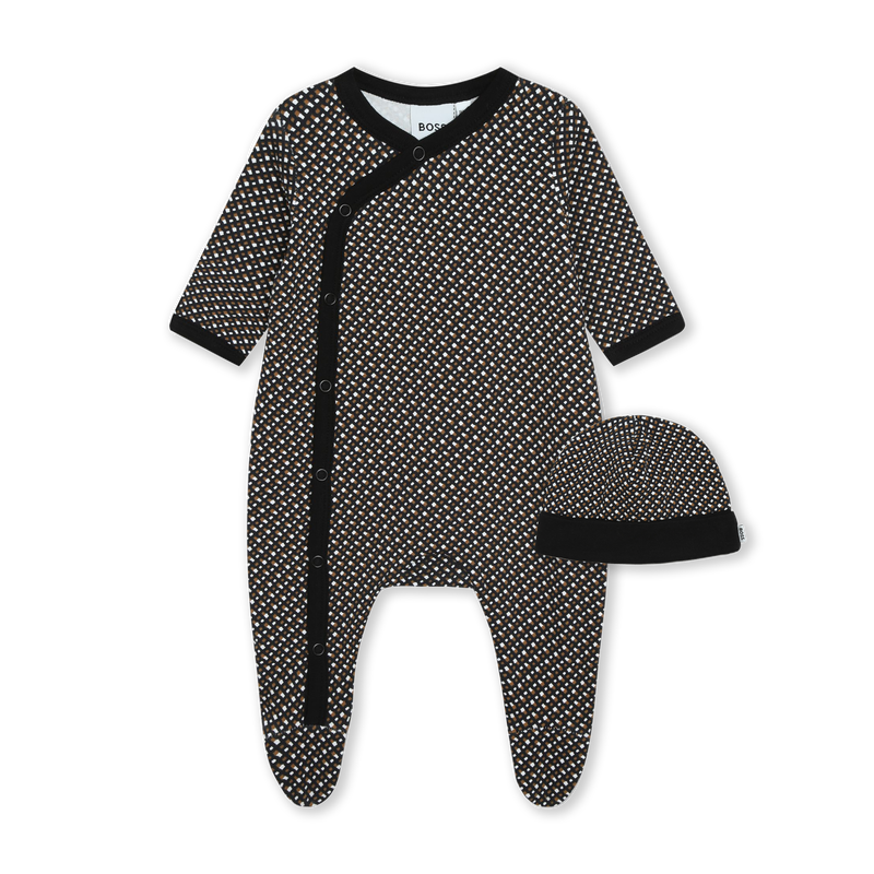 Ensemble pyjama et bonnet BOSS 
                    UNISEXE