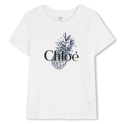 TEE-SHIRT MANCHES COURTES CHLOE FILLE