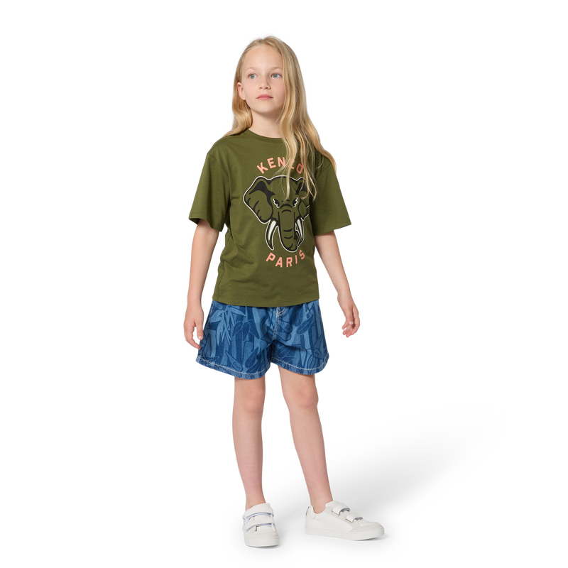 T-SHIRT IMPRIME KENZO KIDS 
                        FILLE