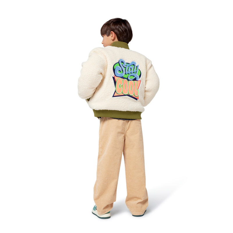 Blouson en tissu peluche BILLIEBLUSH 
                    GARCON