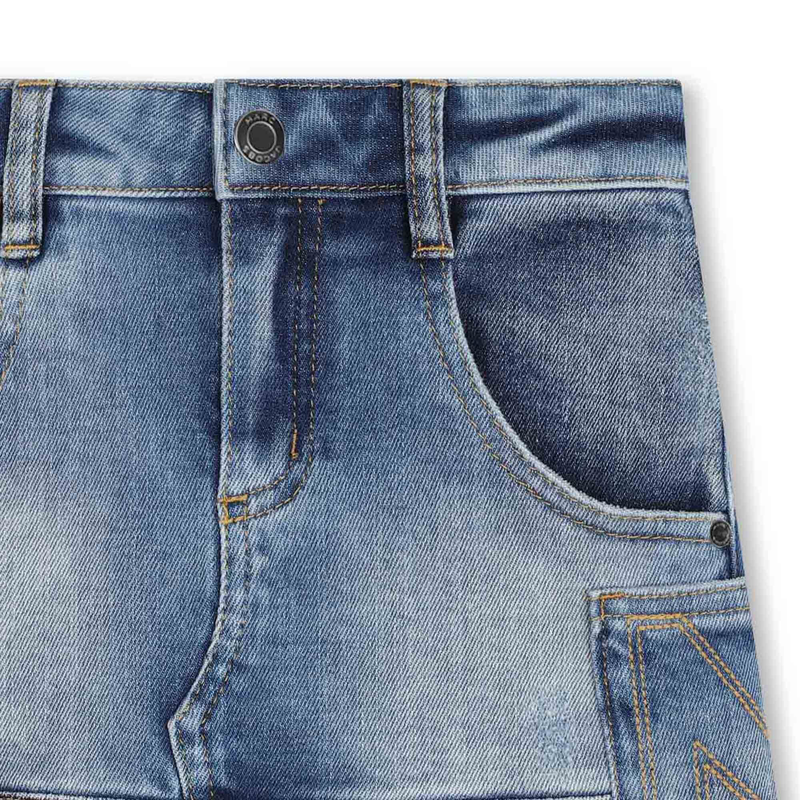 Jupe en jean usé THE MARC JACOBS 
                    FILLE