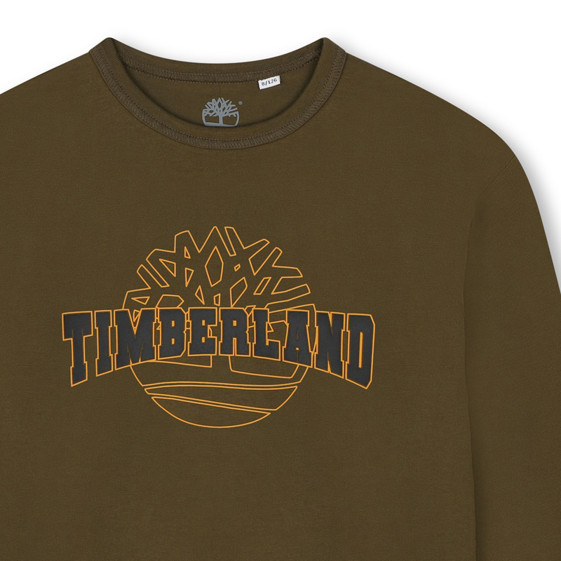 T-shirt manches longues à sigle TIMBERLAND 
                    GARCON