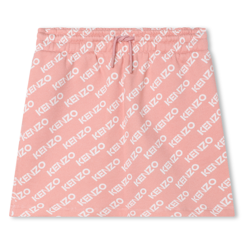 Jupe imprimée en molleton KENZO KIDS 
                    FILLE