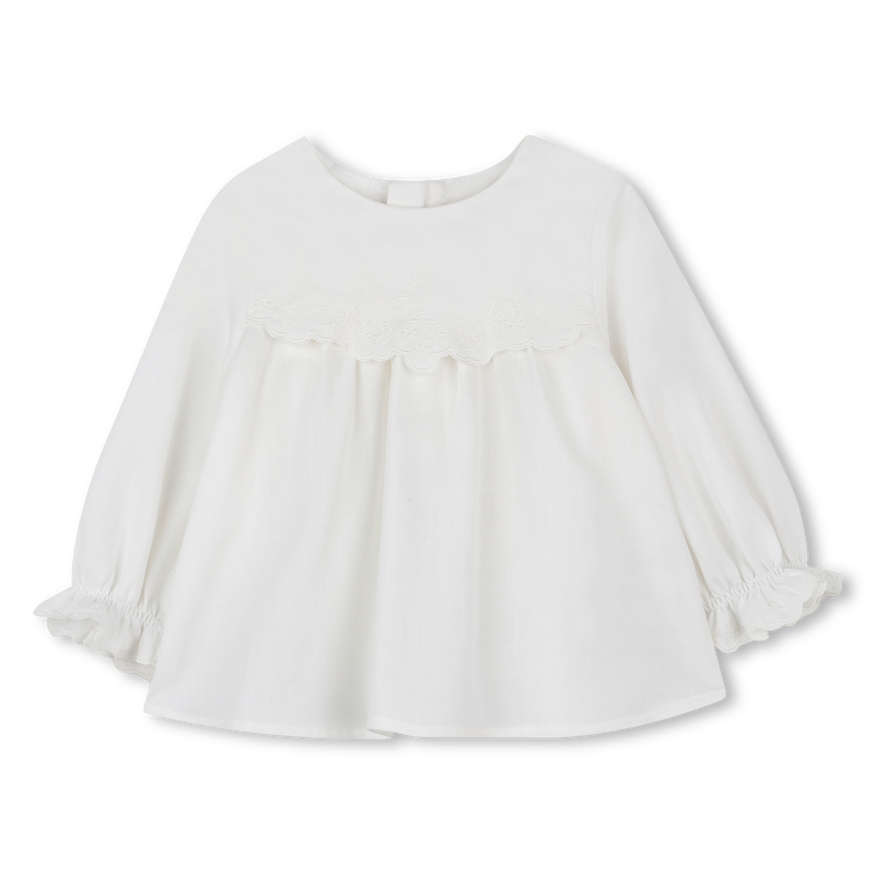 Blouse en sergé de coton CHLOE 
                    FILLE