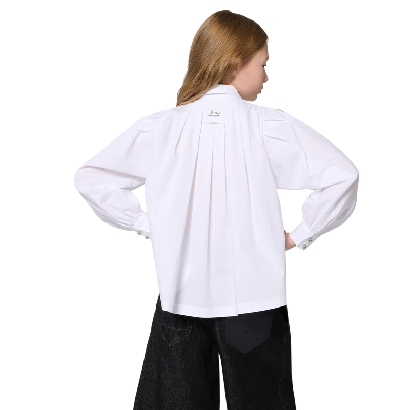 Chemise en popeline de coton LANVIN 
                    FILLE