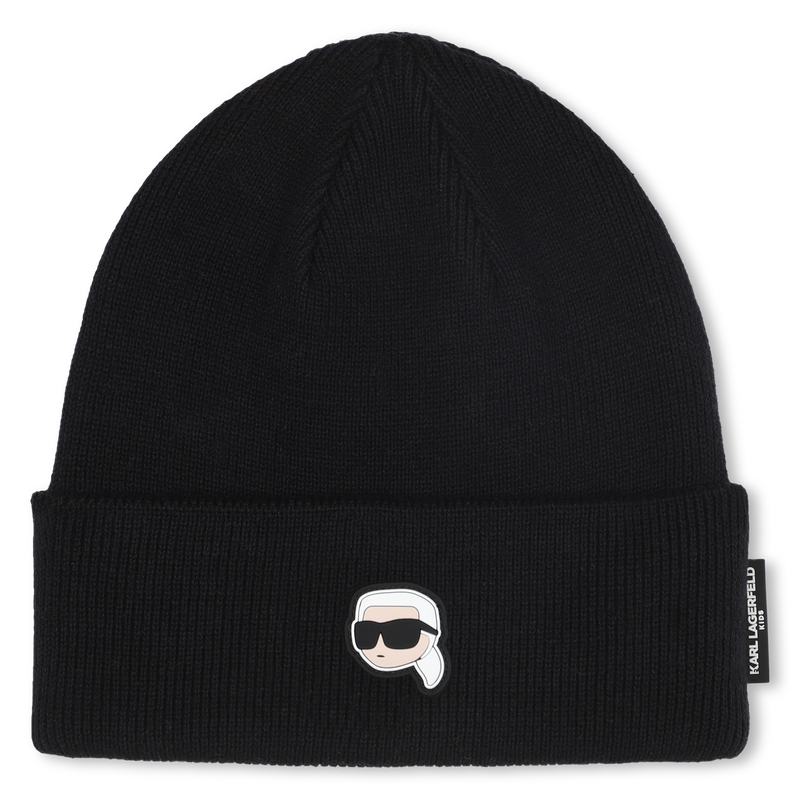 Bonnet tricot KARL LAGERFELD KIDS 
                        GARCON