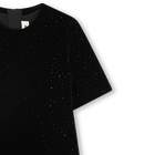 Robe tee-shirt en velours ZADIG VOLTAIRE 
                    FILLE