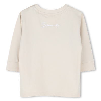 T-shirt avec fermeture pressionnée GIVENCHY GARCON