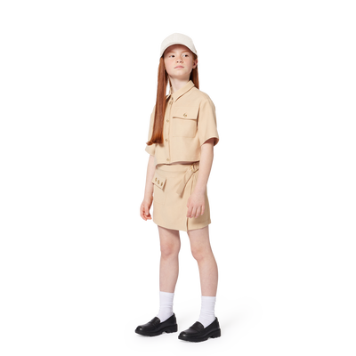 Short &agrave; ceinture &eacute;lastiqu&eacute;e MICHAEL KORS FILLE