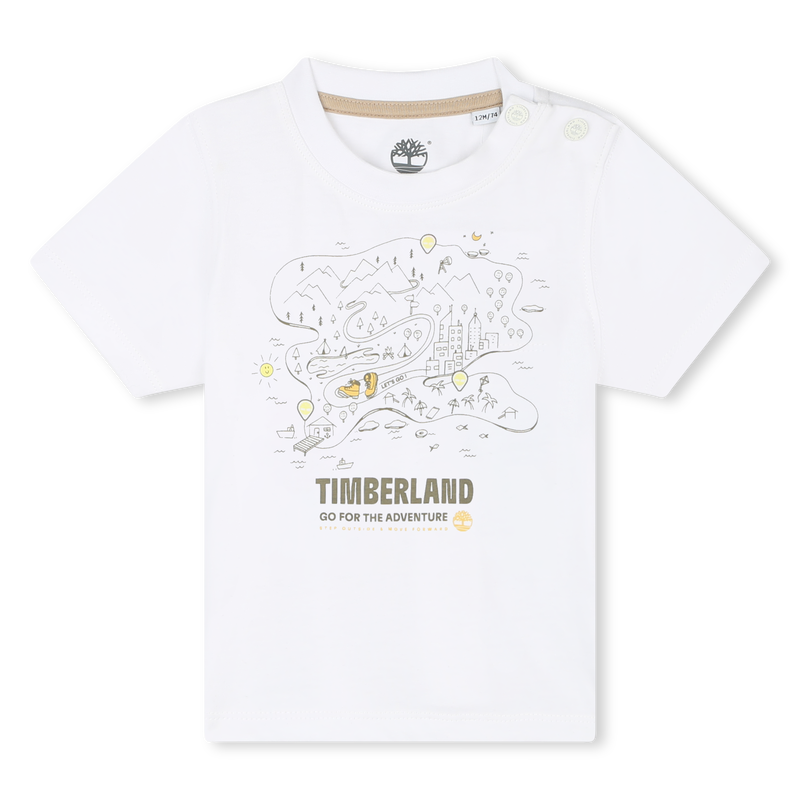 T-shirt pressionné TIMBERLAND 
                    GARCON