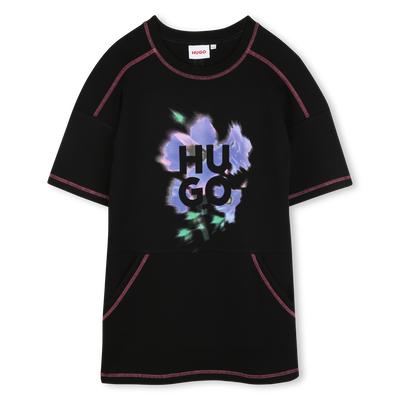 Robe manches courtes fantaisie Hugo FILLE