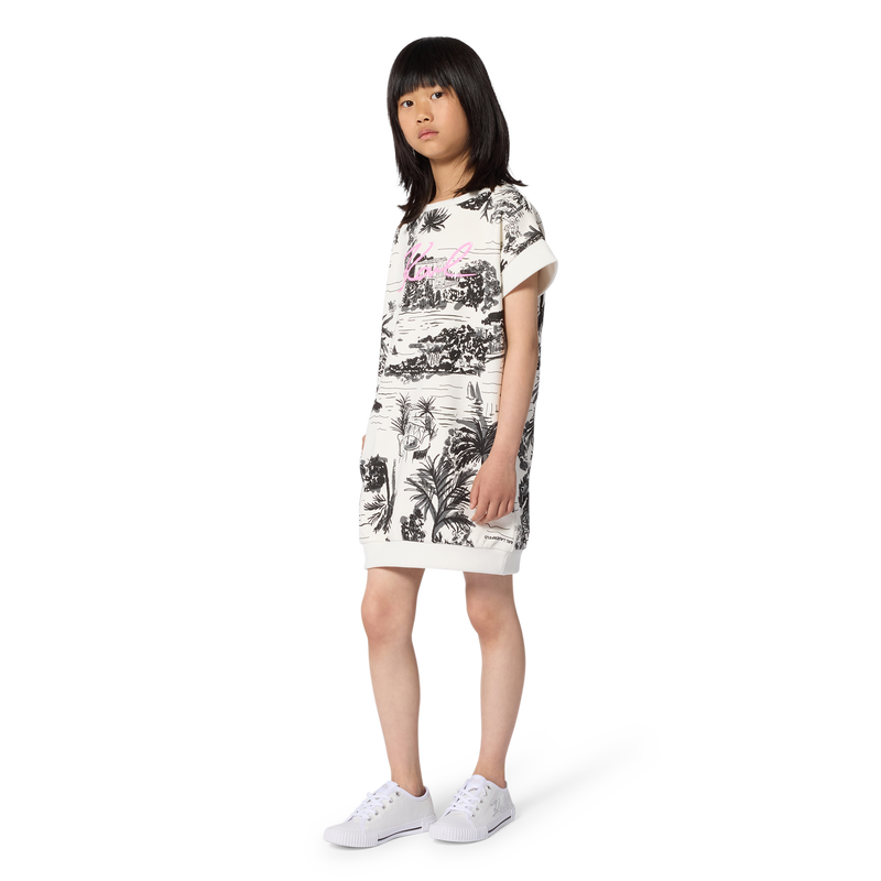 ROBE MANCHES COURTES KARL LAGERFELD KIDS 
                        FILLE