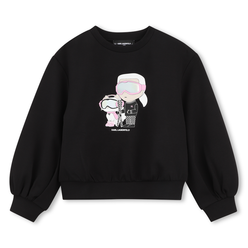Sweat-shirt KARL LAGERFELD KIDS 
                        FILLE
