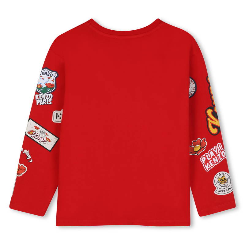 Tee-shirt manches longues KENZO KIDS 
                        FILLE