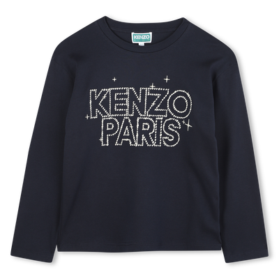 T-shirt &agrave; manches longues KENZO KIDS GARCON