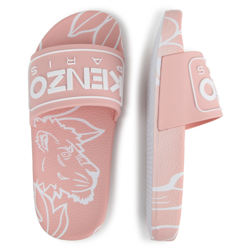 Mules avec semelle imprimée KENZO KIDS 
                    UNISEXE