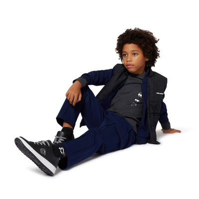 Baskets basses à lacets KARL LAGERFELD KIDS UNISEXE