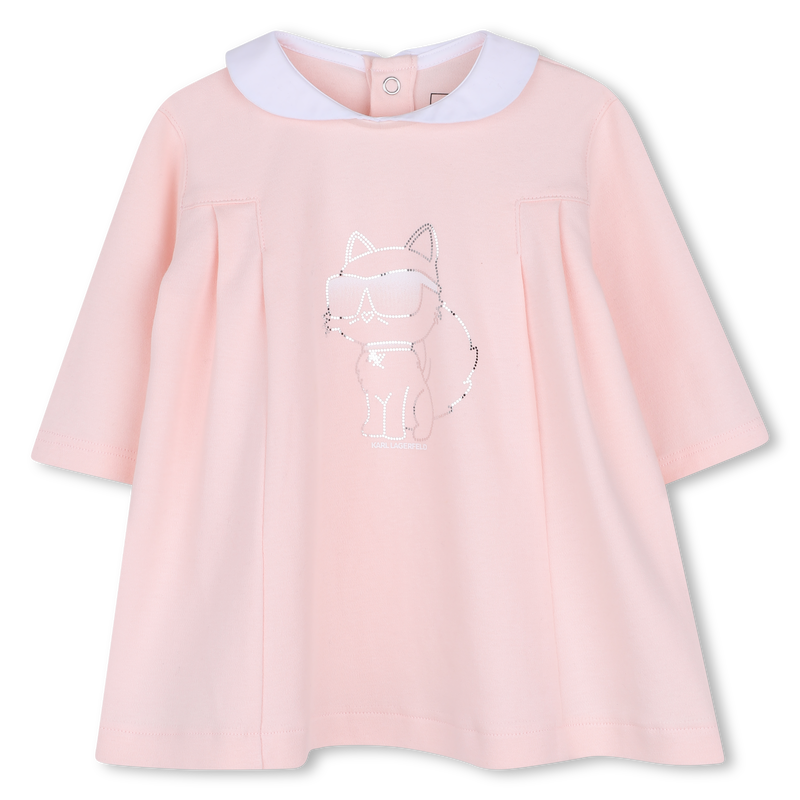 Robe manches longues KARL LAGERFELD KIDS 
                        FILLE