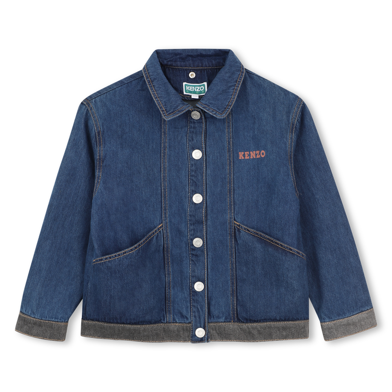 Veste en denim KENZO KIDS 
                        FILLE