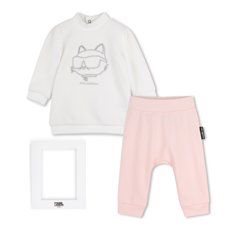 Ensemble robe et pantalon KARL LAGERFELD KIDS 
                        FILLE
