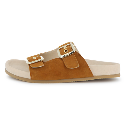 SANDALES &Agrave; BOUCLES R&Eacute;GLABLES CHLOE FILLE