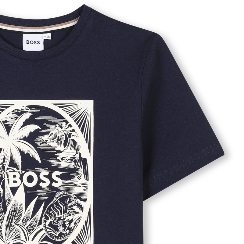 T-shirt manches courtes BOSS 
                        GARCON