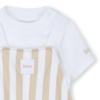 Ensemble salopette + tee-shirt BOSS 
                    GARCON