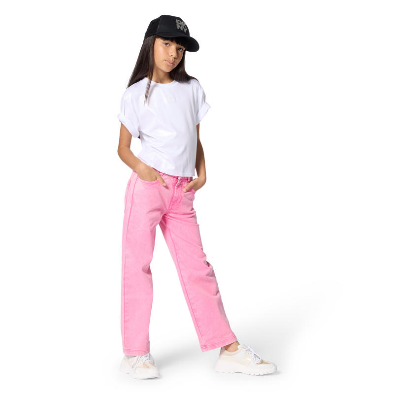 T-SHIRT MANCHES COURTES DKNY 
                        FILLE