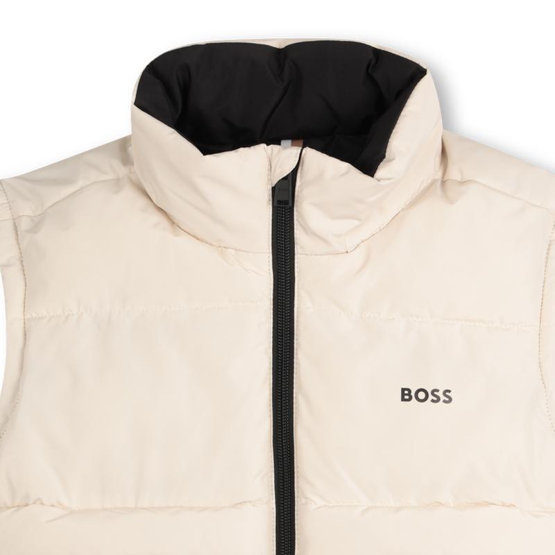 Doudoune zippée sans manche BOSS 
                    GARCON
