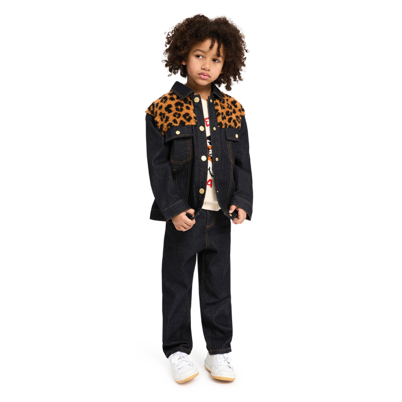 Veste en denim imprimée KENZO KIDS 
                    UNISEXE
