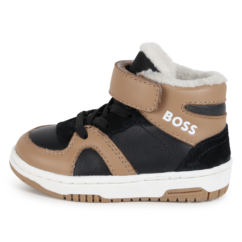 Baskets à lacets et bande auto-agrippante BOSS 
                    GARCON