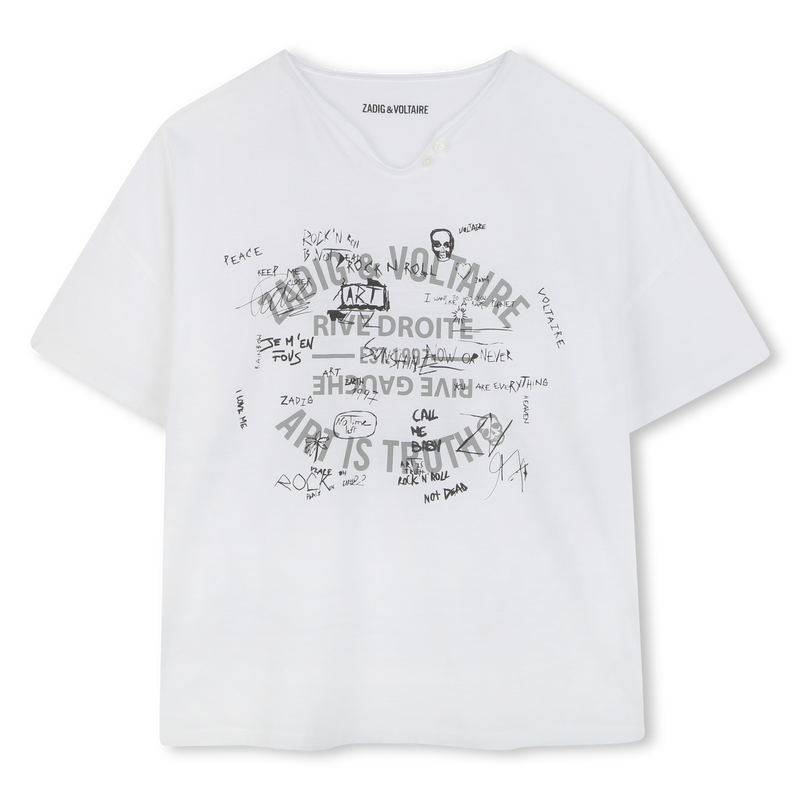 T-shirt à manches courtes ZADIG & VOLTAIRE 
                    FILLE