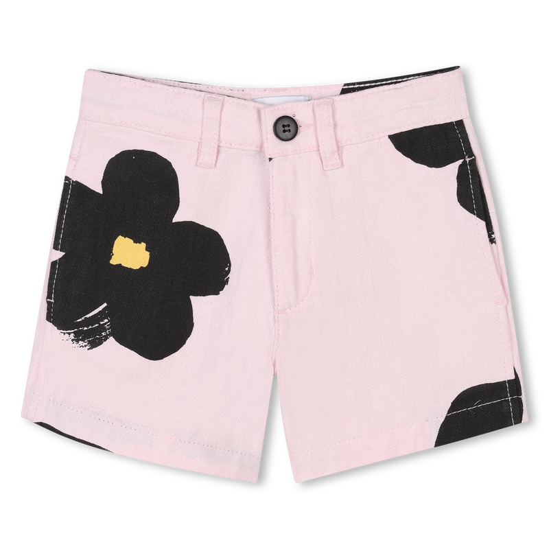 Short imprim&eacute; en coton MARC JACOBS 
                        FILLE