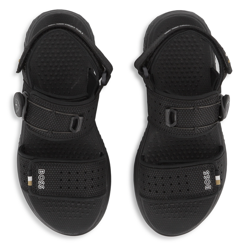 SANDALES EN SIMILI BOSS 
                        GARCON