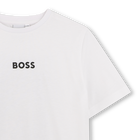 TEE-SHIRT MANCHES COURTES BOSS 
                    GARCON