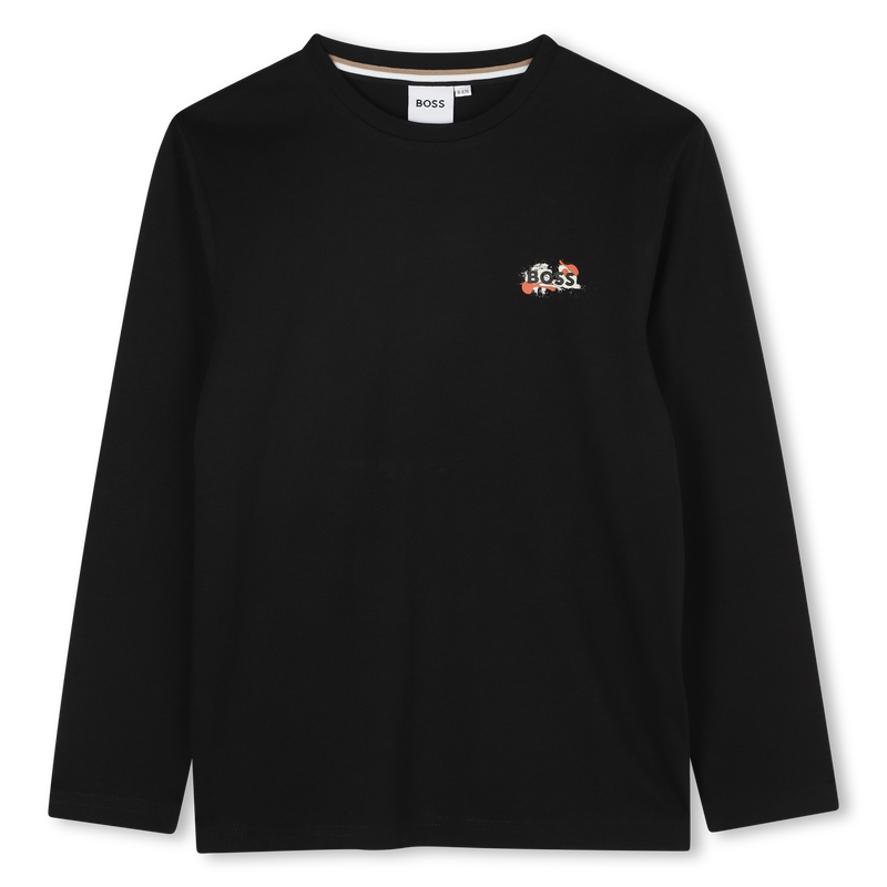 T-shirt &agrave; manches longues BOSS 
                        GARCON